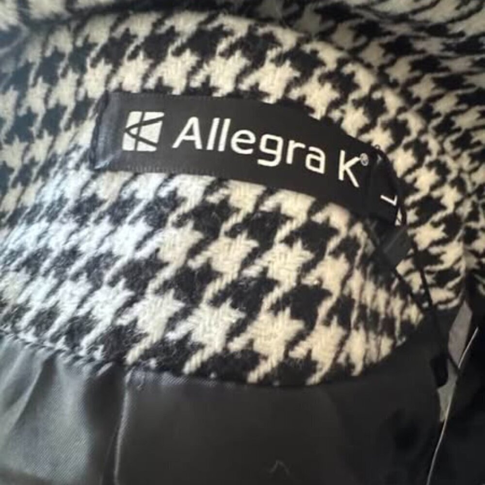 Double Breasted Checkered Jacket - image 3